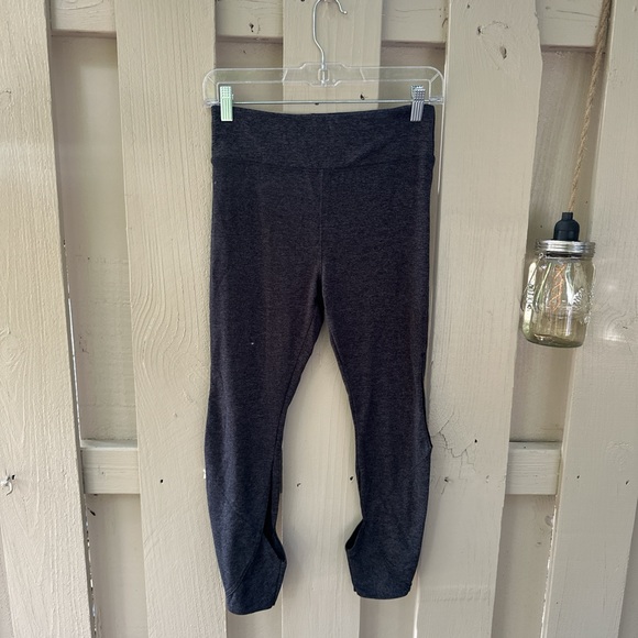 Free People Movement Halo cutout workout yoga leggings in grey medium - Picture 1 of 3